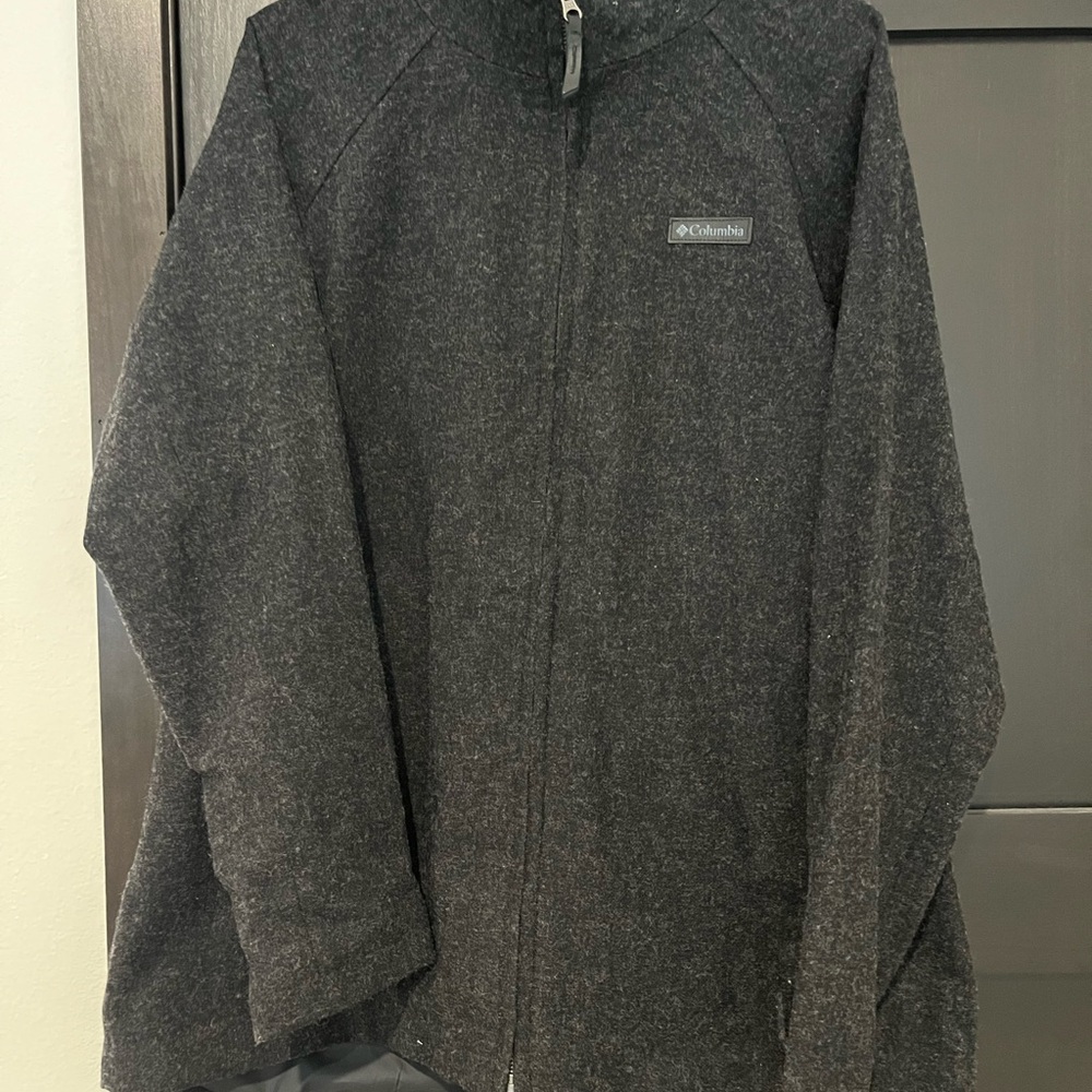 Columbia Women’s Charcoal Gray Performance Jacket- WOOL
